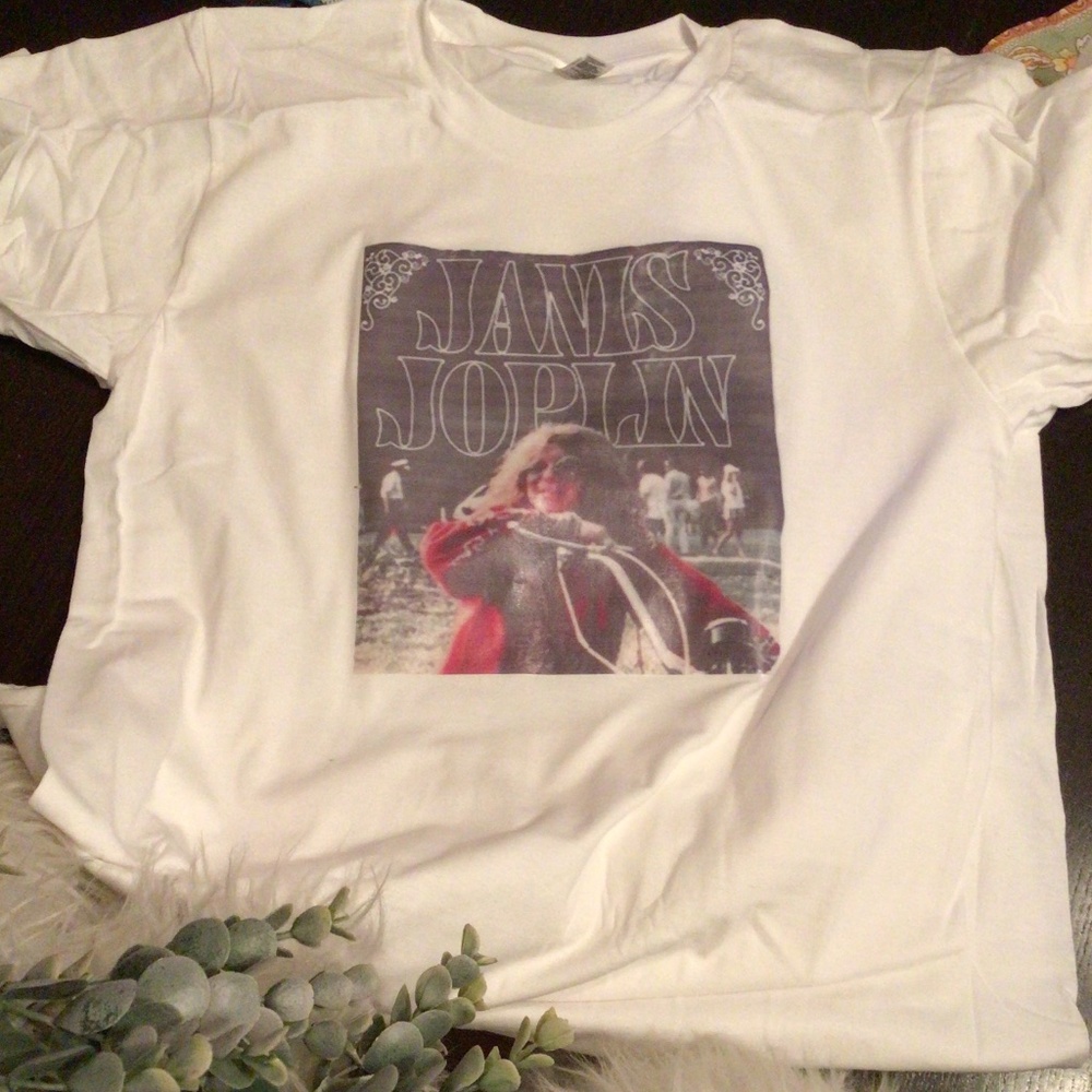 New! Janis Joplin Tee